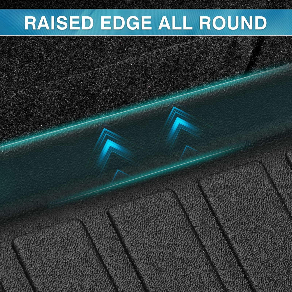 Mixsuper raised lip traps liquids and debris to keep the original carpet clean
