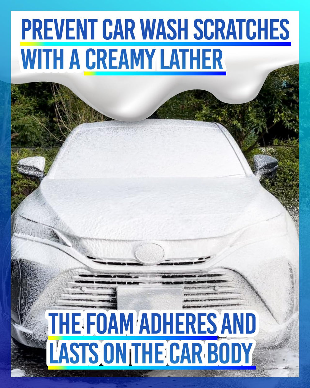 MJJC Foam cannon connection enabling easy setup for efficient cleaning