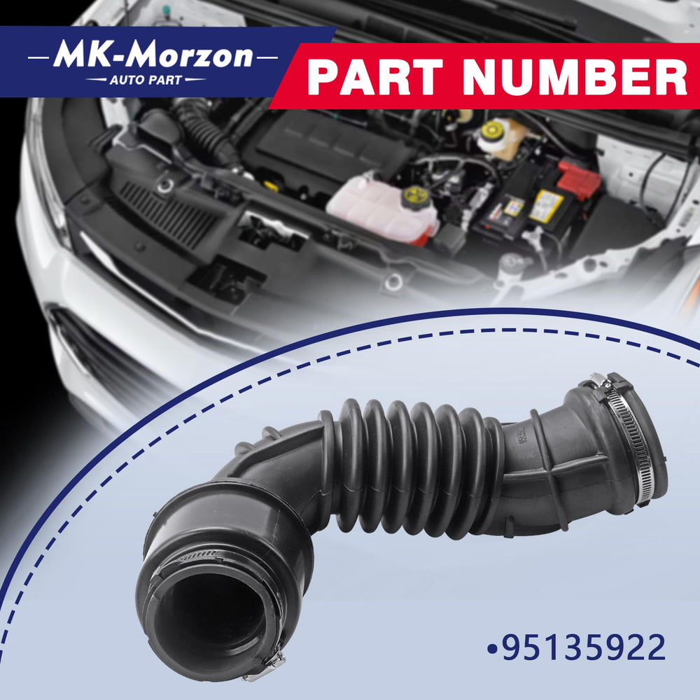 MK-Morzon air intake hose for Chevy Trax promotes reliable air flow and long life.