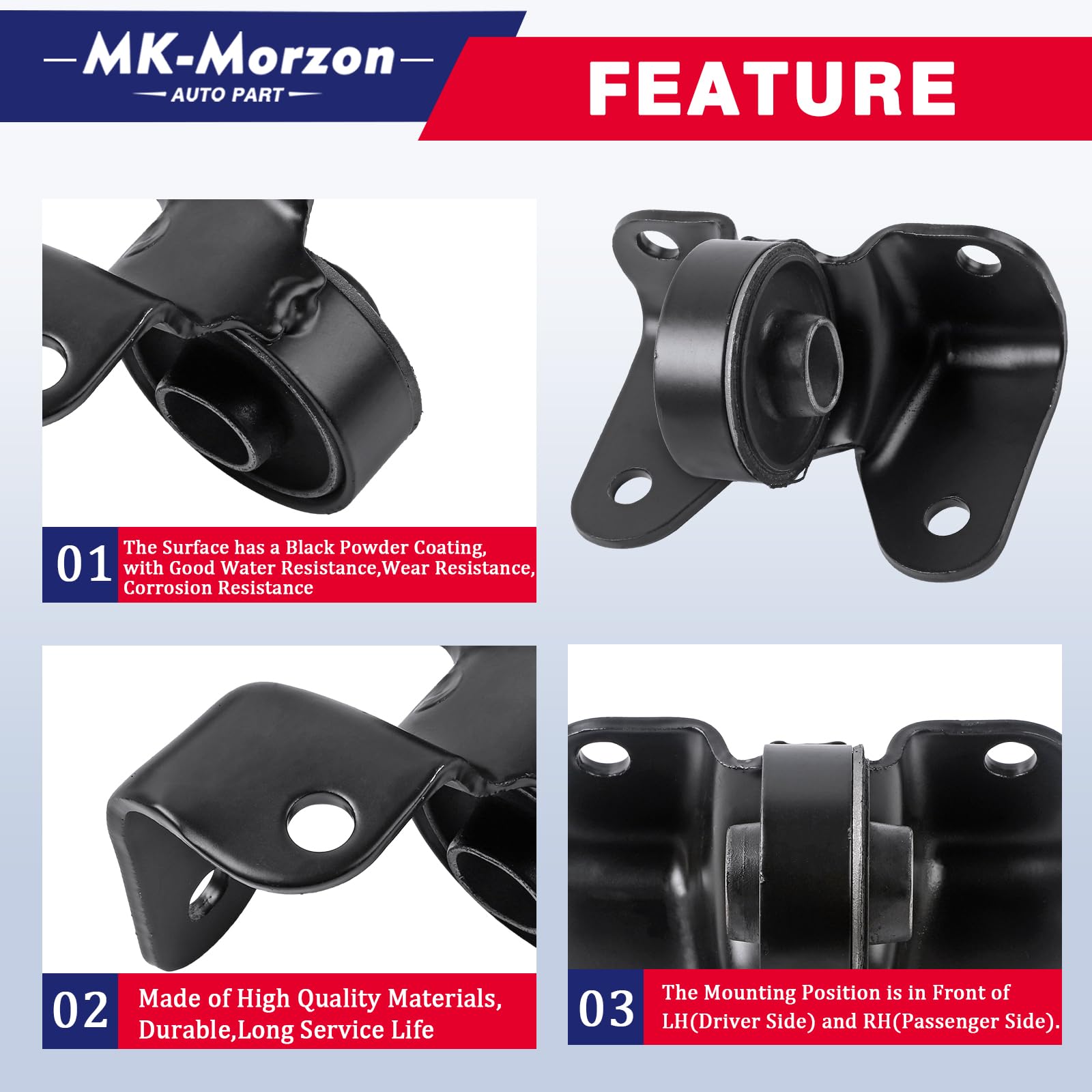 MK-Morzon mounting bolts and nuts kit for secure installation
