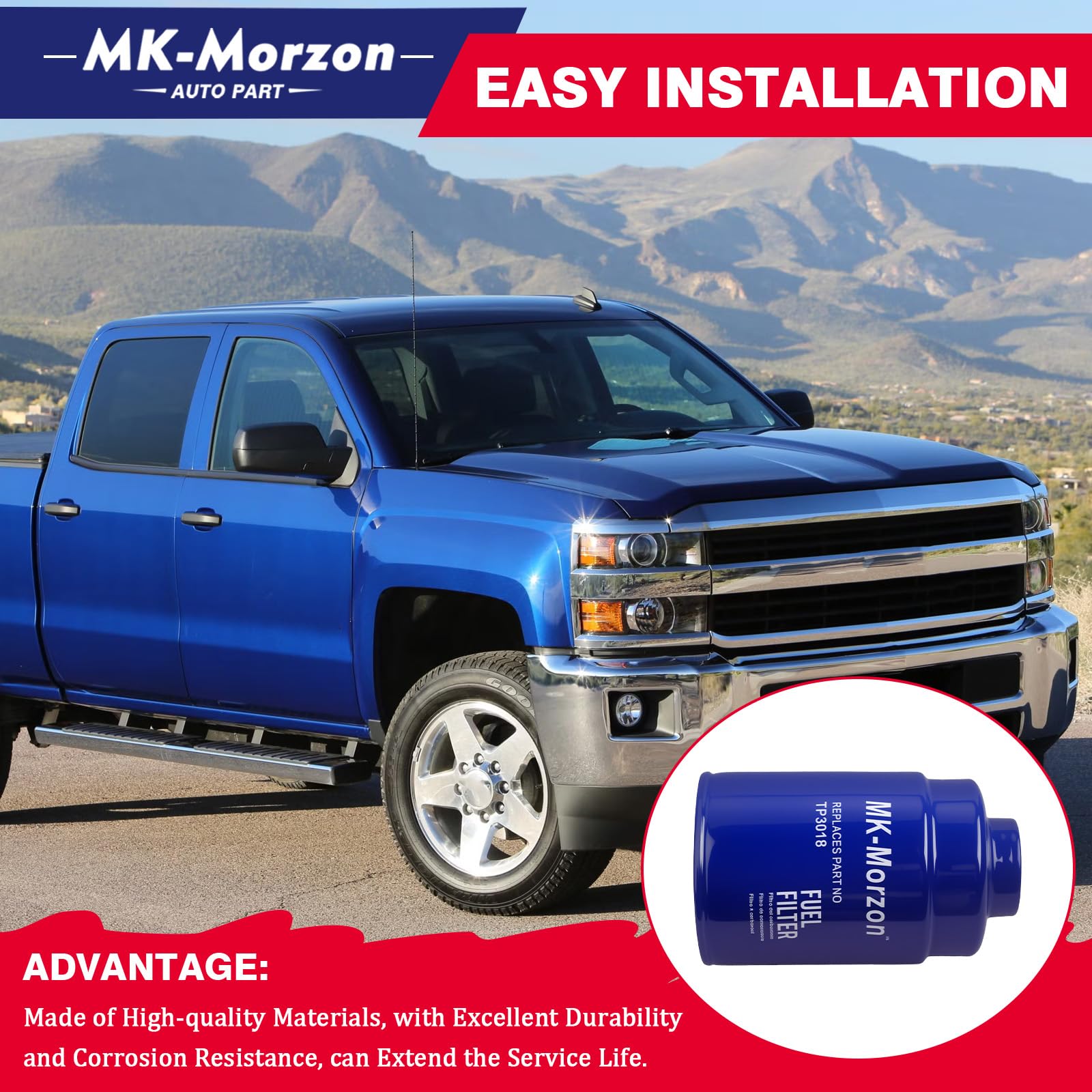 Installation-ready TP3018 image highlighting straightforward fitment