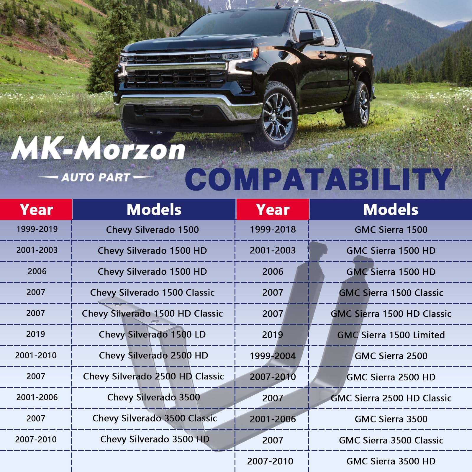 MK-Morzon locking nuts for bracket prevent loosening during drives.