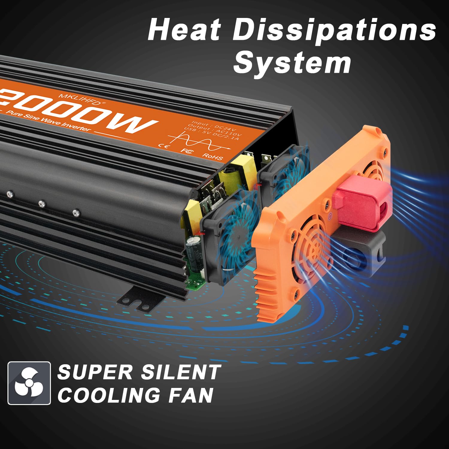 MKLIHFD multi-use design for RVs, trucks, solar setups, camping