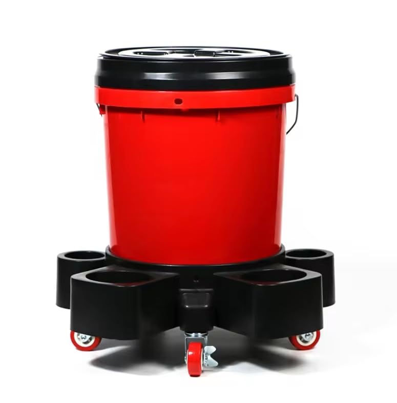 MLHpeak bucket dolly carries up to 300 pounds for heavy-duty tasks