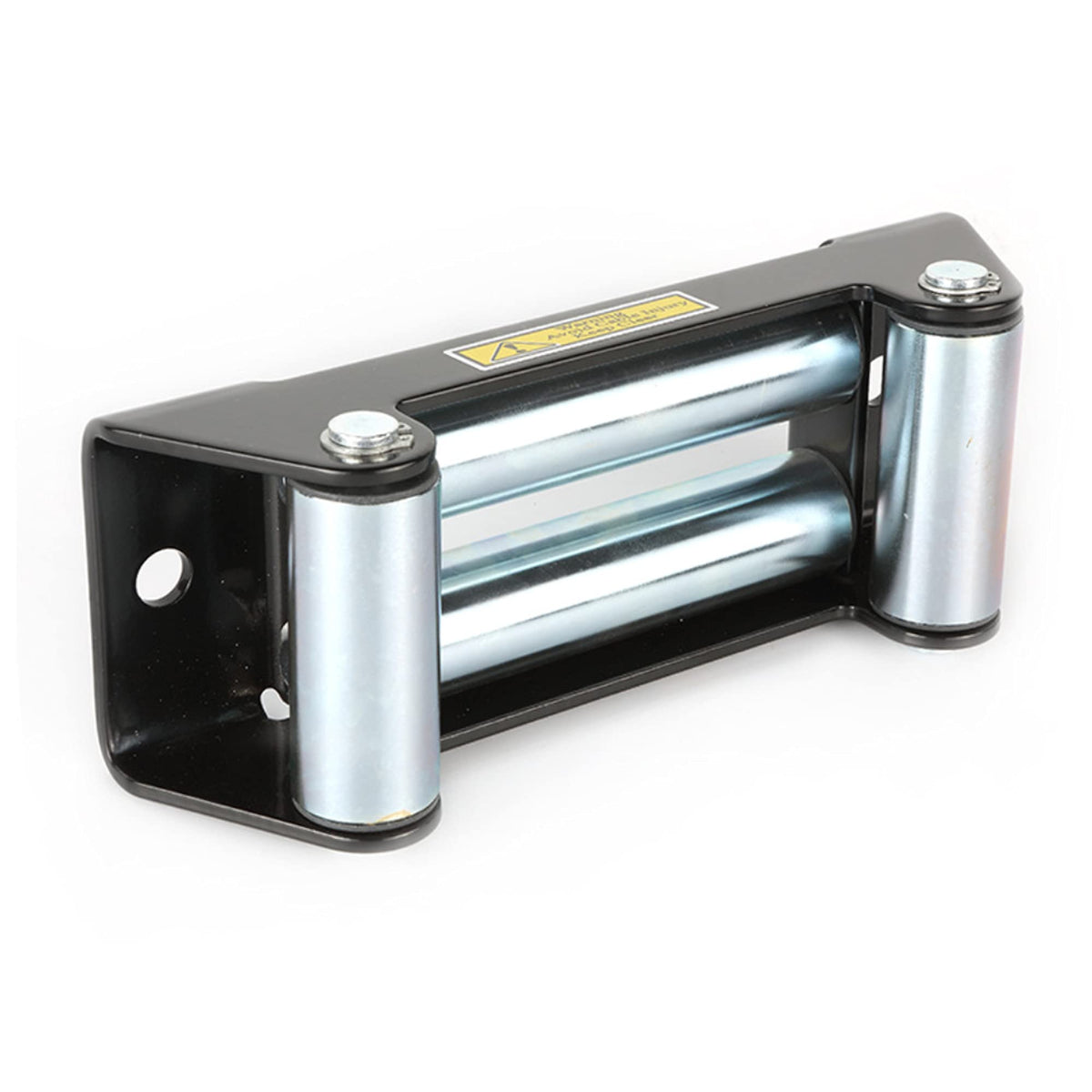 MLHpeak winch roller fairlead with 10-inch stainless steel rollers for smooth angled pulls.