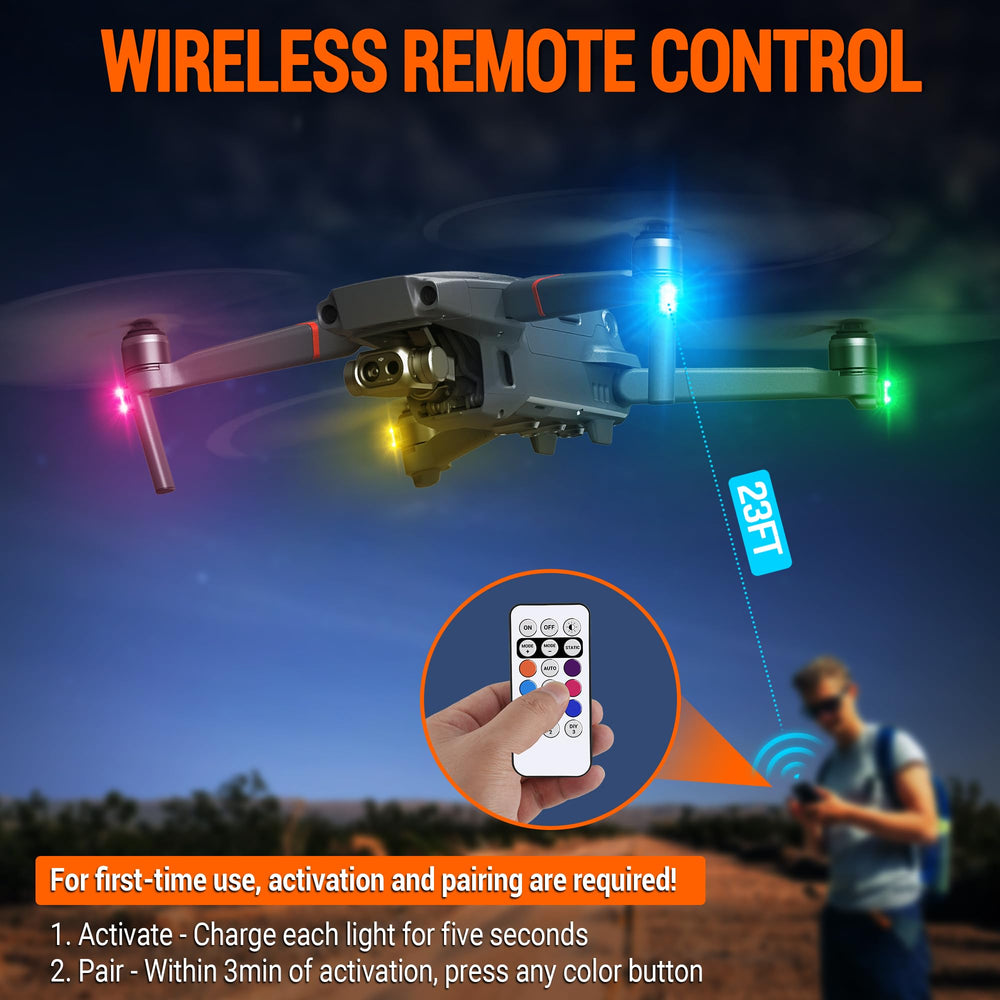 MNJ Motor LED strobe offers 10 modes for customizable effects