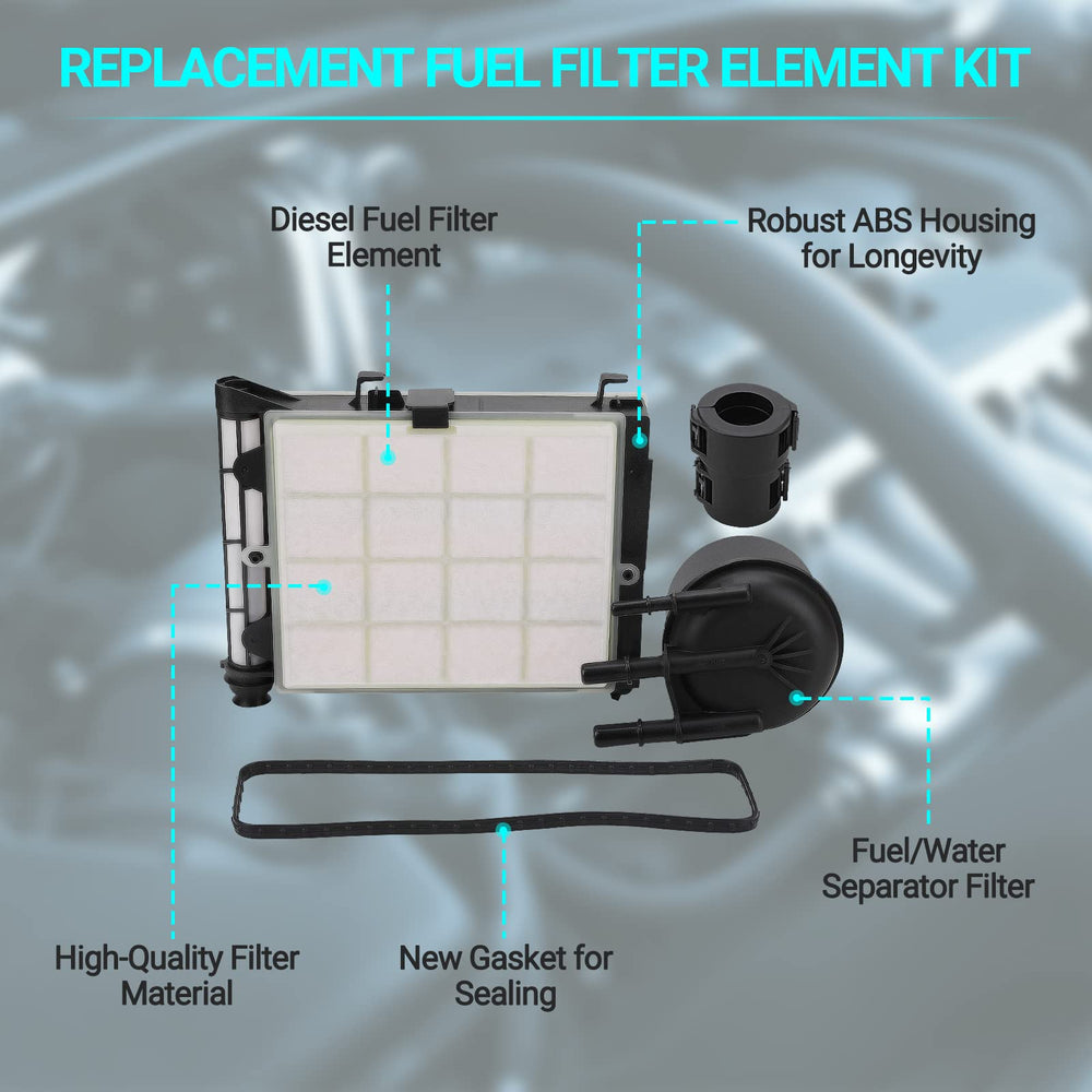 MNJWS 6.7 Powerstroke kit content shown for complete replacement.