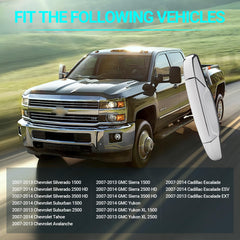 MNJWS chrome door handle closeup front passenger—precise fit for easy replacement
