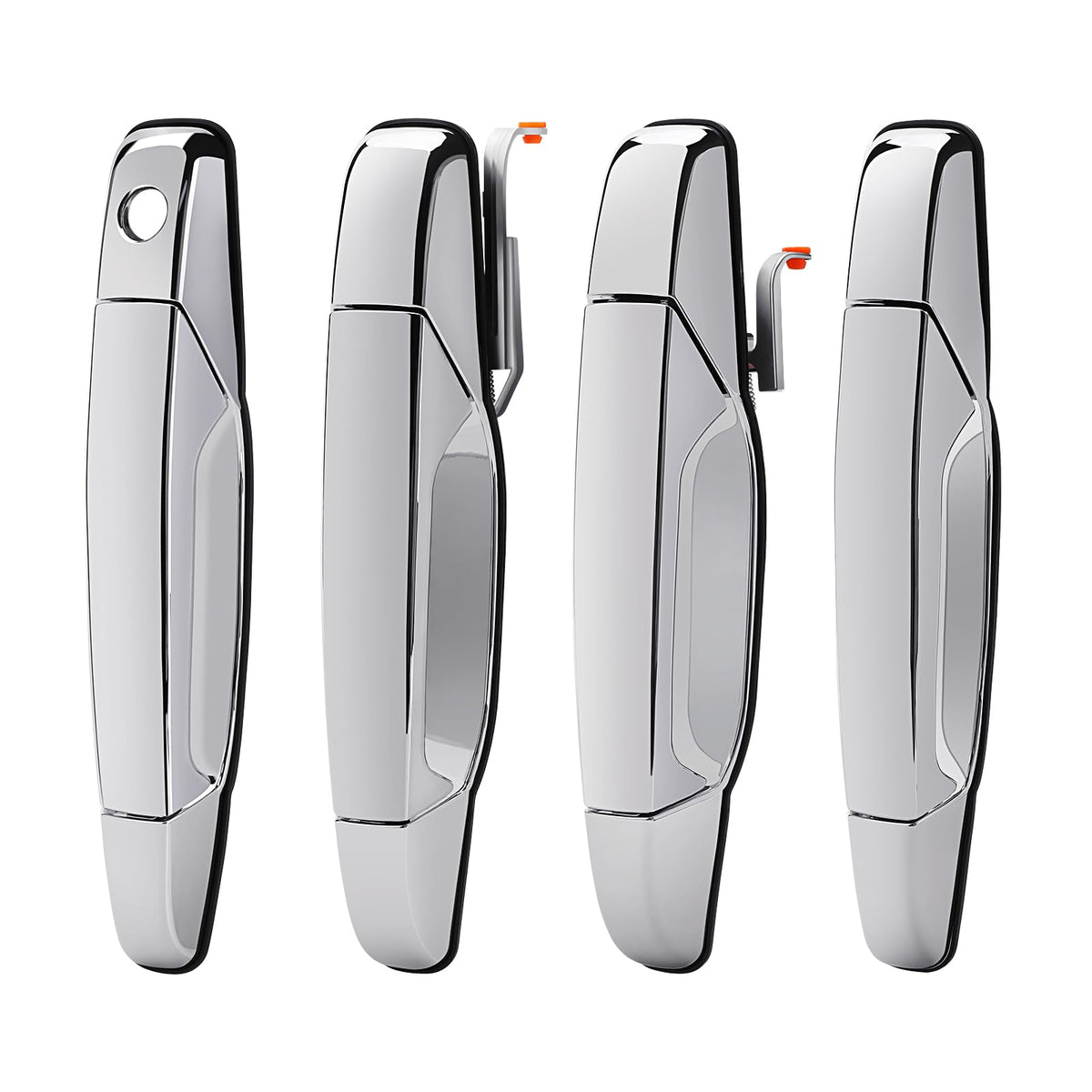 MNJWS exterior chrome door handle front-left for GM trucks, enhances style and fit