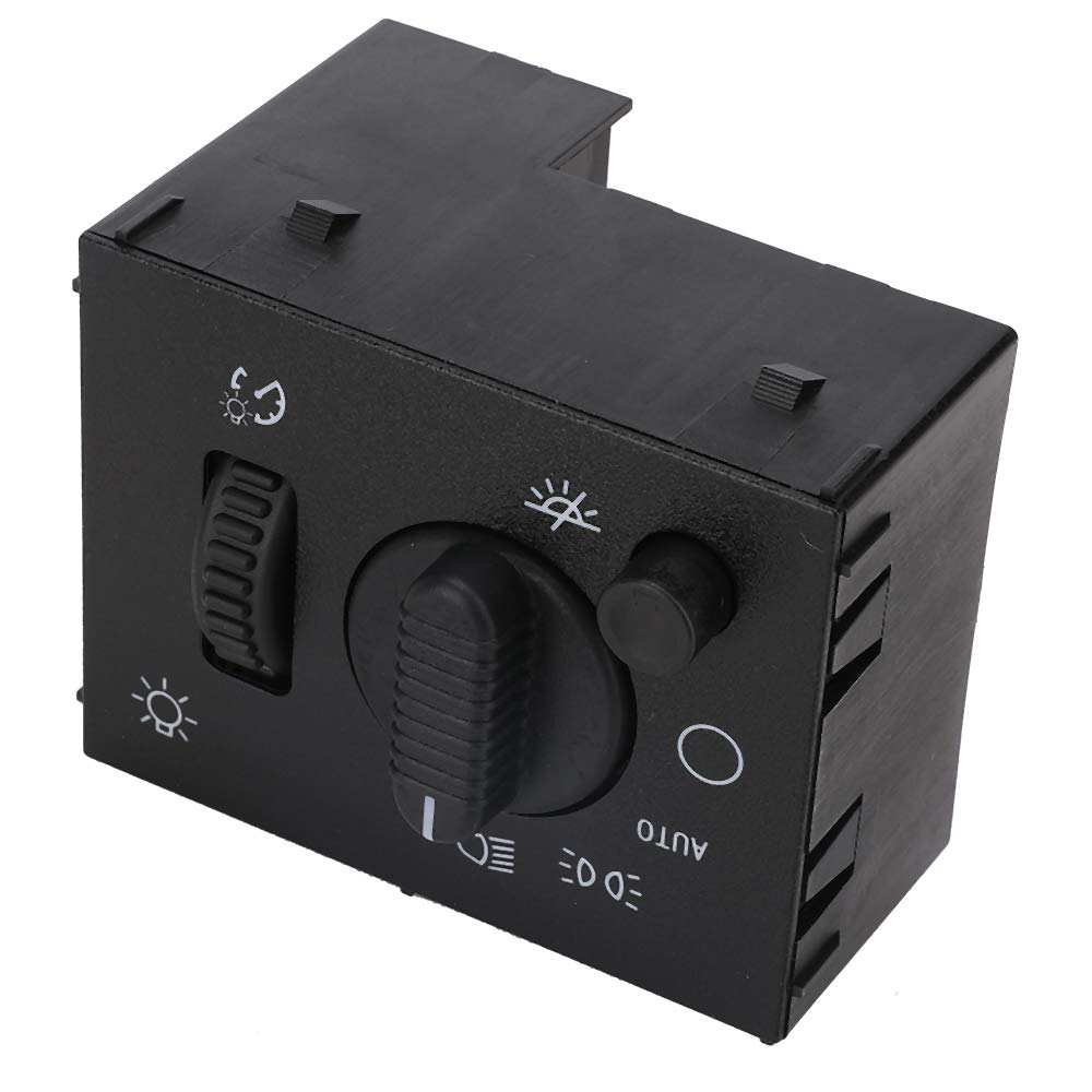 MNJWS headlight switch dimmer replacement part compatible with 2003-2007 GM trucks.