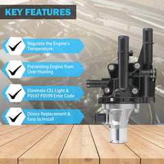 MNJWS sensor port detail for accurate engine temperature readings.