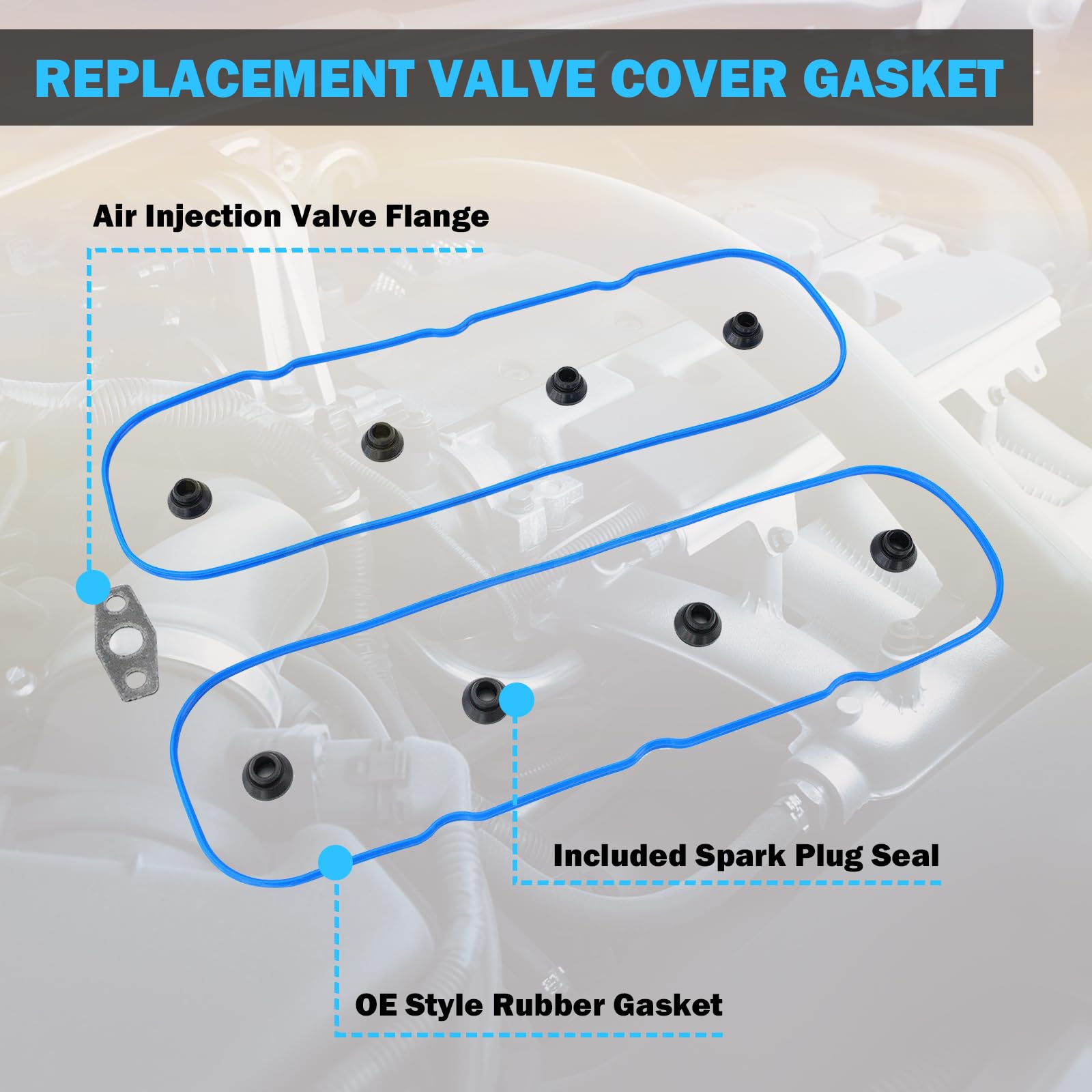 MNJWS gasket installed on a Vortec engine for durability