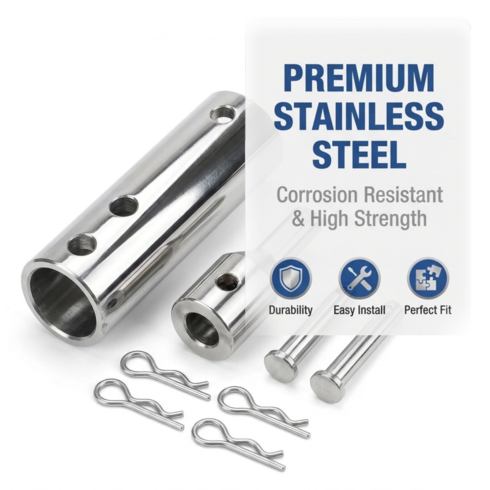 Moalaok tool-free installation sliding onto jack shaft