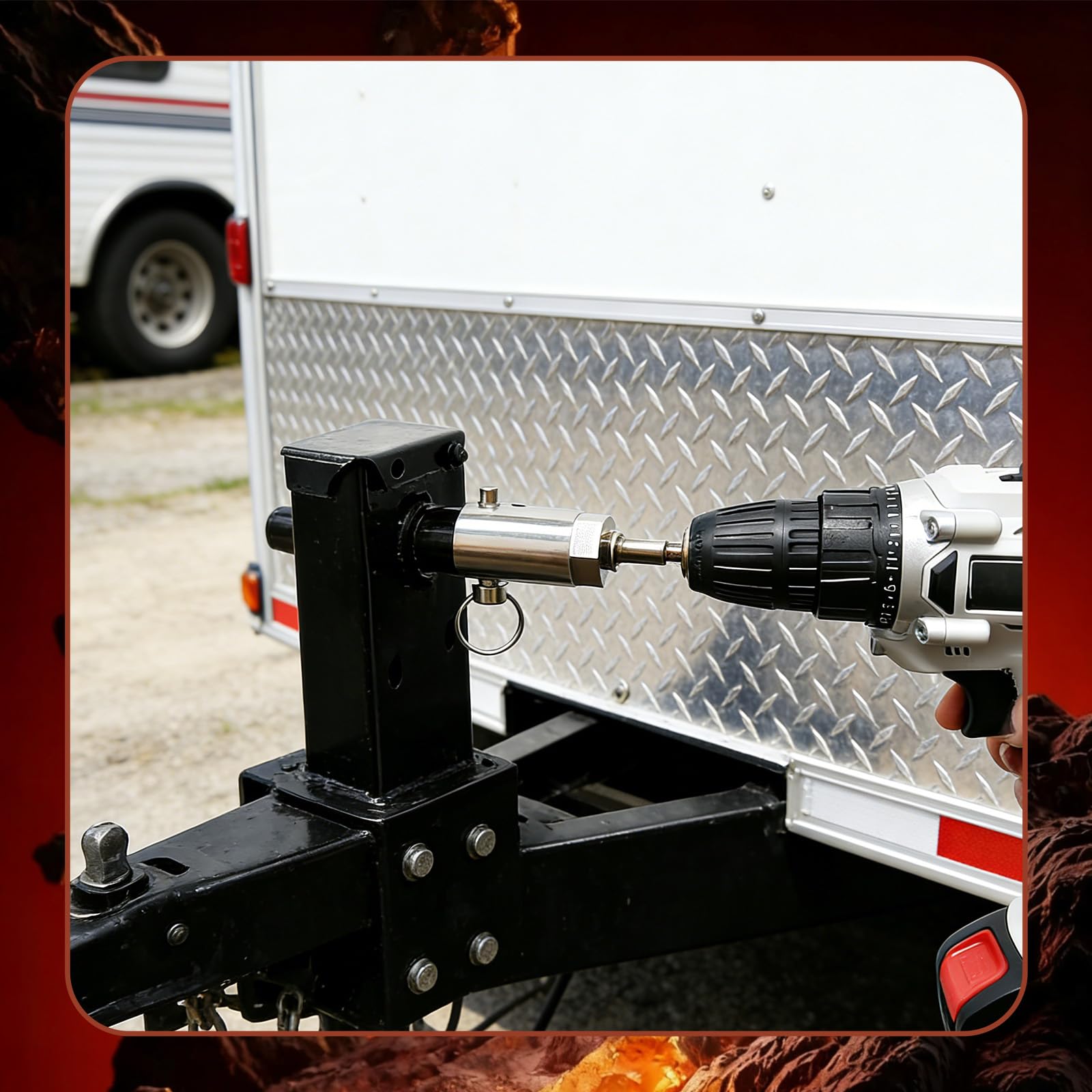 Moalaok integrated taper shaft lock prevents slippage during use.