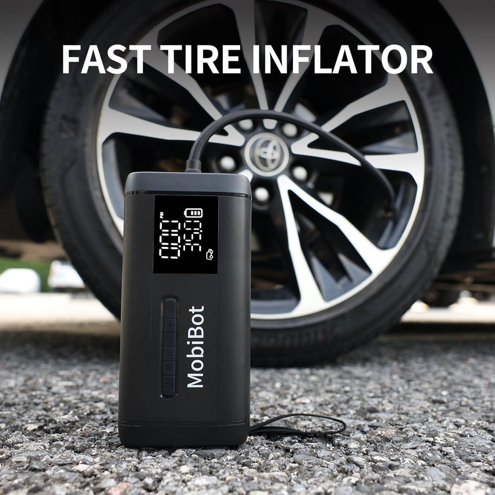 MobiBot 4000A 74Wh battery powers inflators and devices during trips