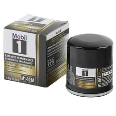 Mobil 1 Extended Performance M1-103A pack: durable filter for longer engine protection.