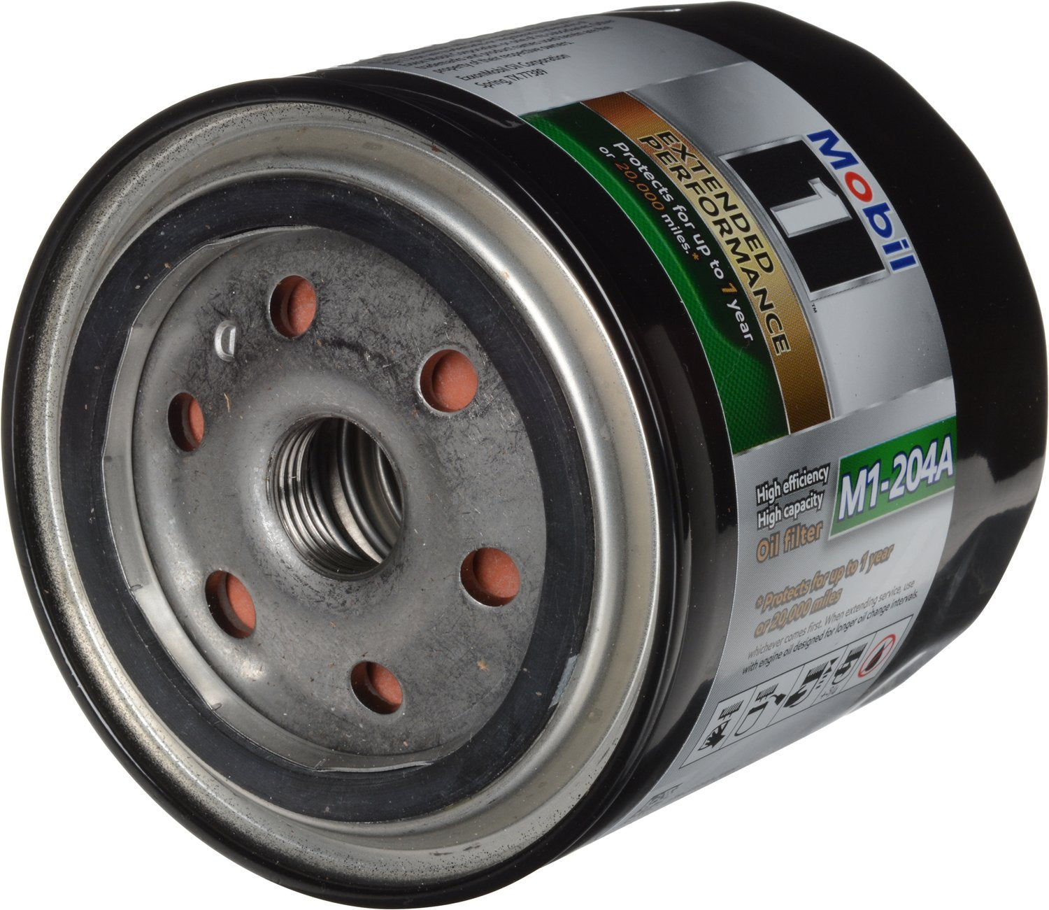 Two Mobil 1 M1-204A filters ready for installation and extended protection.