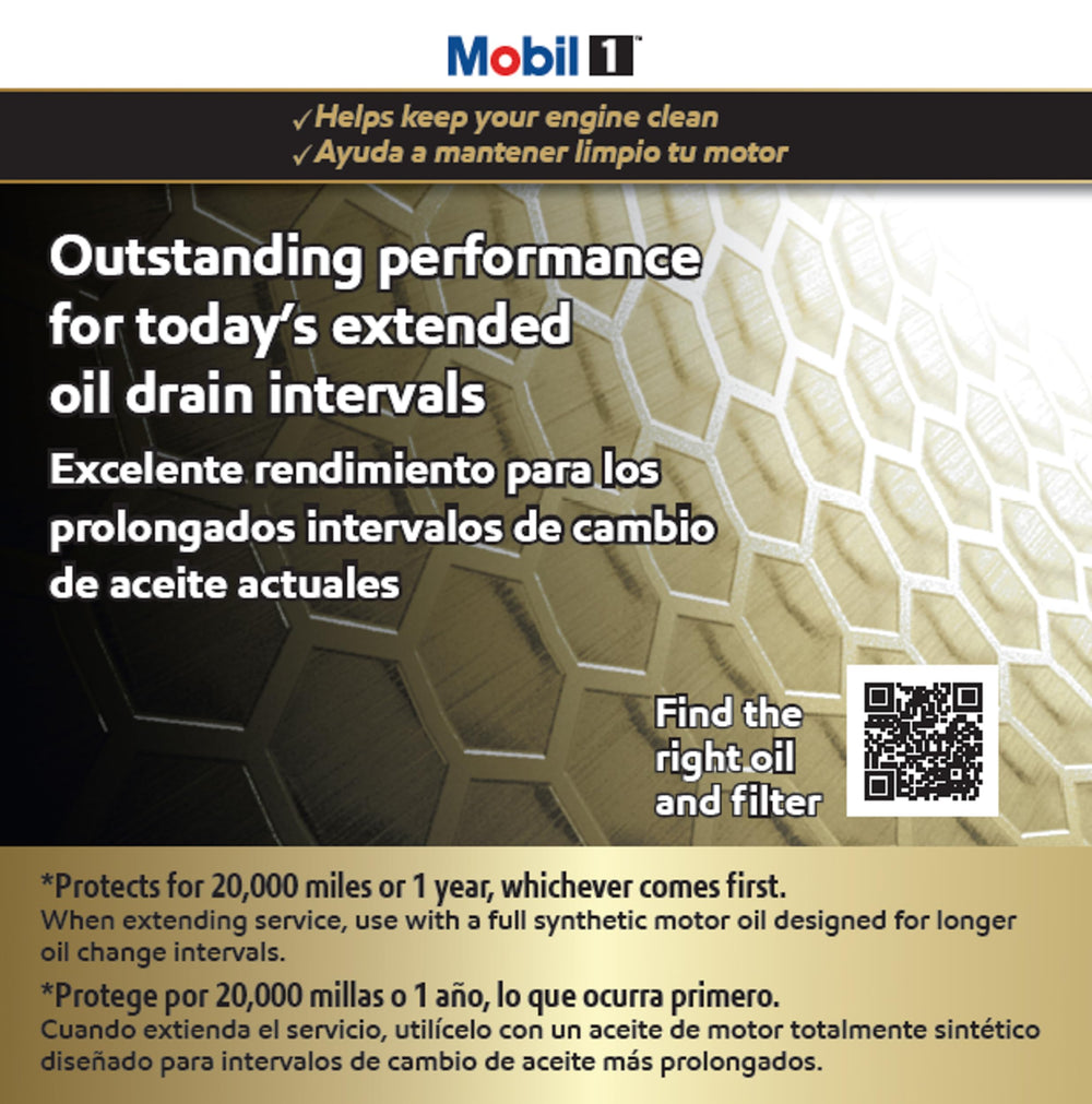 Mobil 1 M1-210A nitrile gasket close-up emphasizes pliable seal for leak prevention.