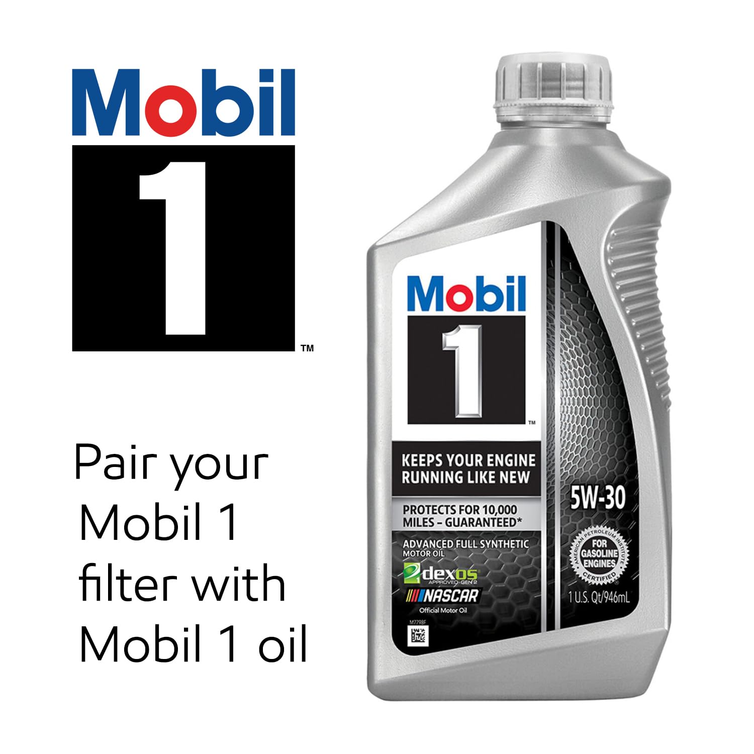 Mobil 1 M1-212A in-engine use demonstrating easy installation and effective filtration.