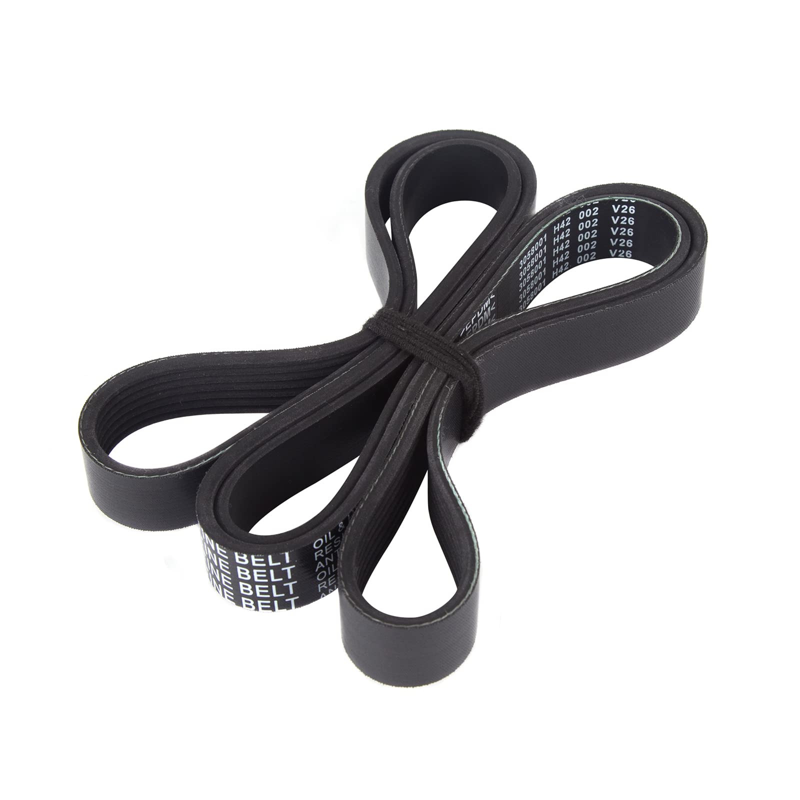MOCA Autoparts 7PK1781 EPDM belt label confirms part numbers and compatibility.