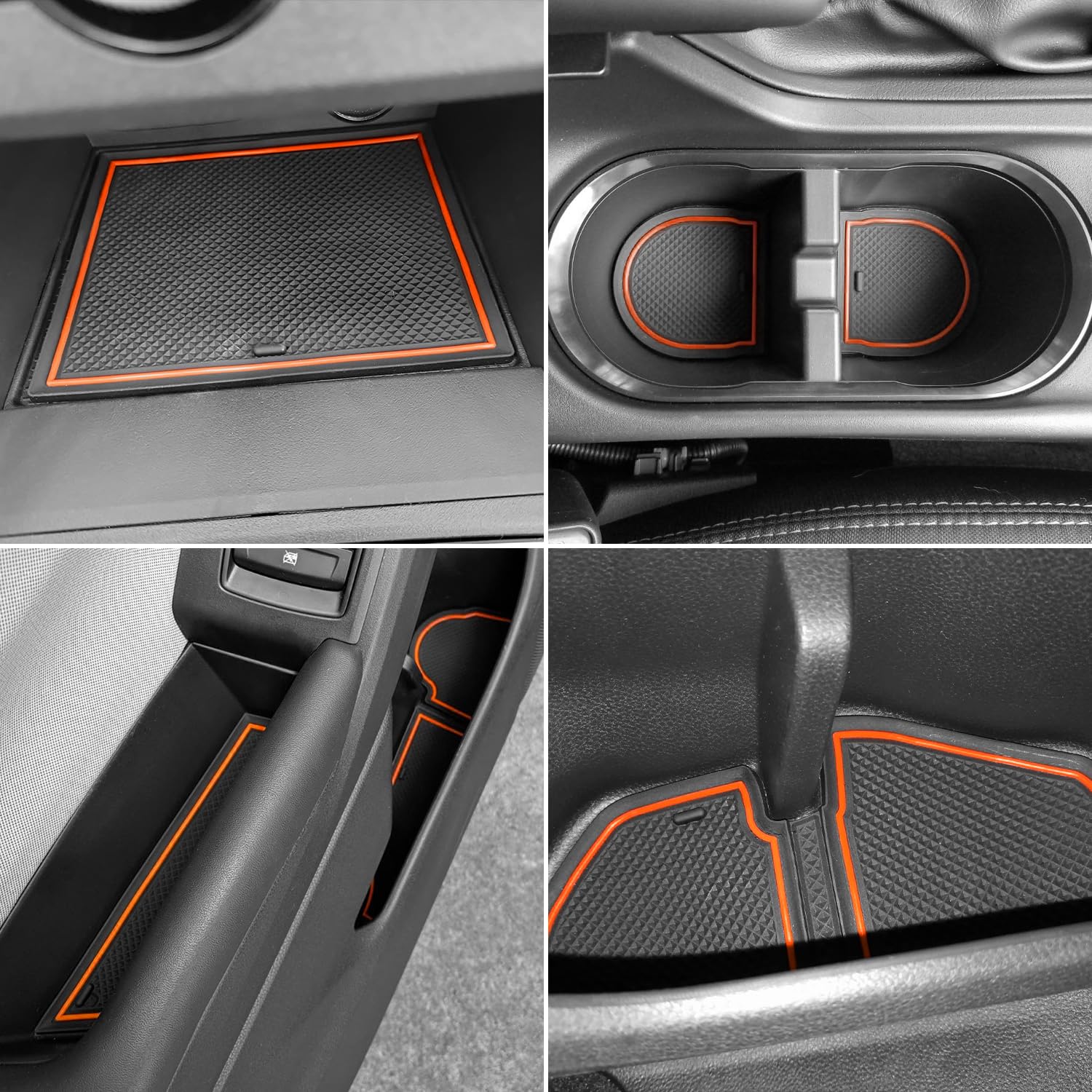 MOCHENT cup holder inserts for Subaru Impreza center console improve organization