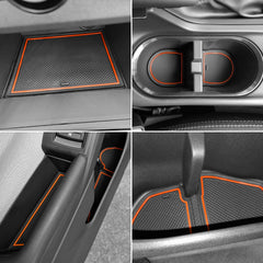 MOCHENT cup holder inserts for Subaru Impreza center console improve organization