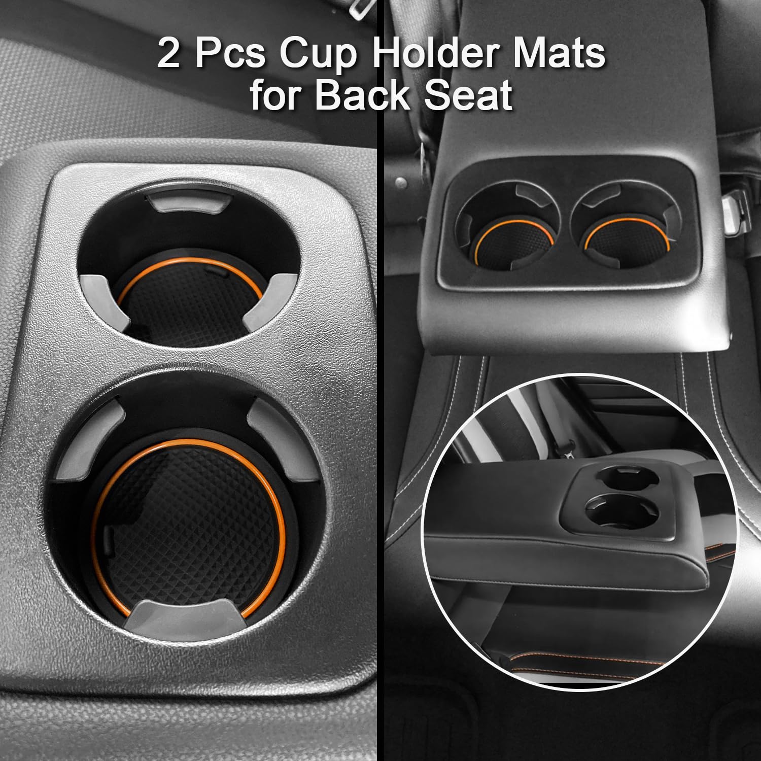 MOCHENT durable rubber interior liners for Crosstrek protect against spills and crumbs