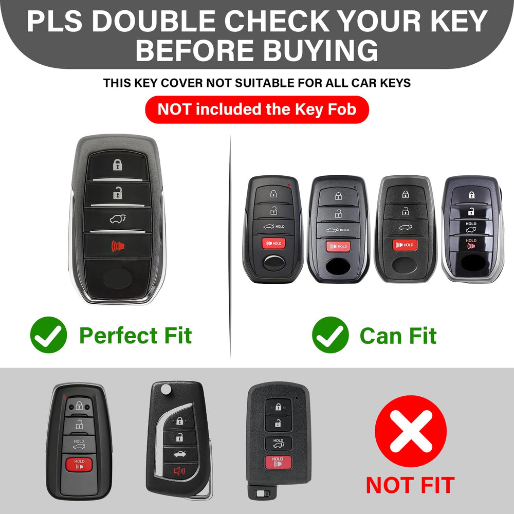 MOCHENT Mech Style 4-button cover preserves Camry fob function with durable protection.