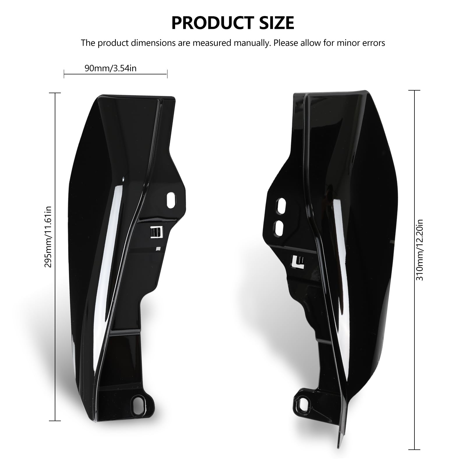 MOCODUO gloss-black finish adds a sleek, integrated silhouette