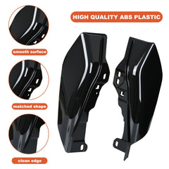MOCODUO heat shield under seat, gloss black, keeps under-seat area neat