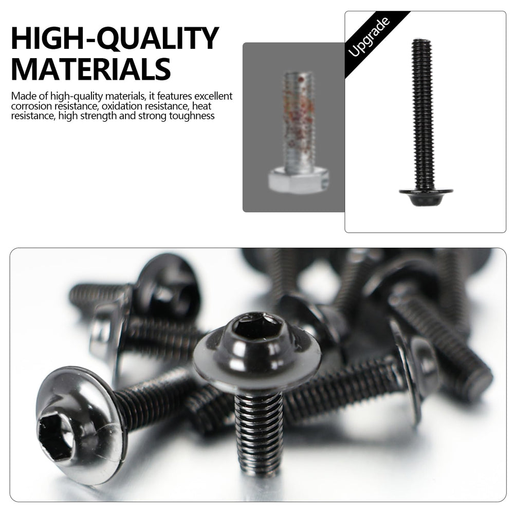 MOCODUO M5 16x5mm bolts pack for reliable replacements.