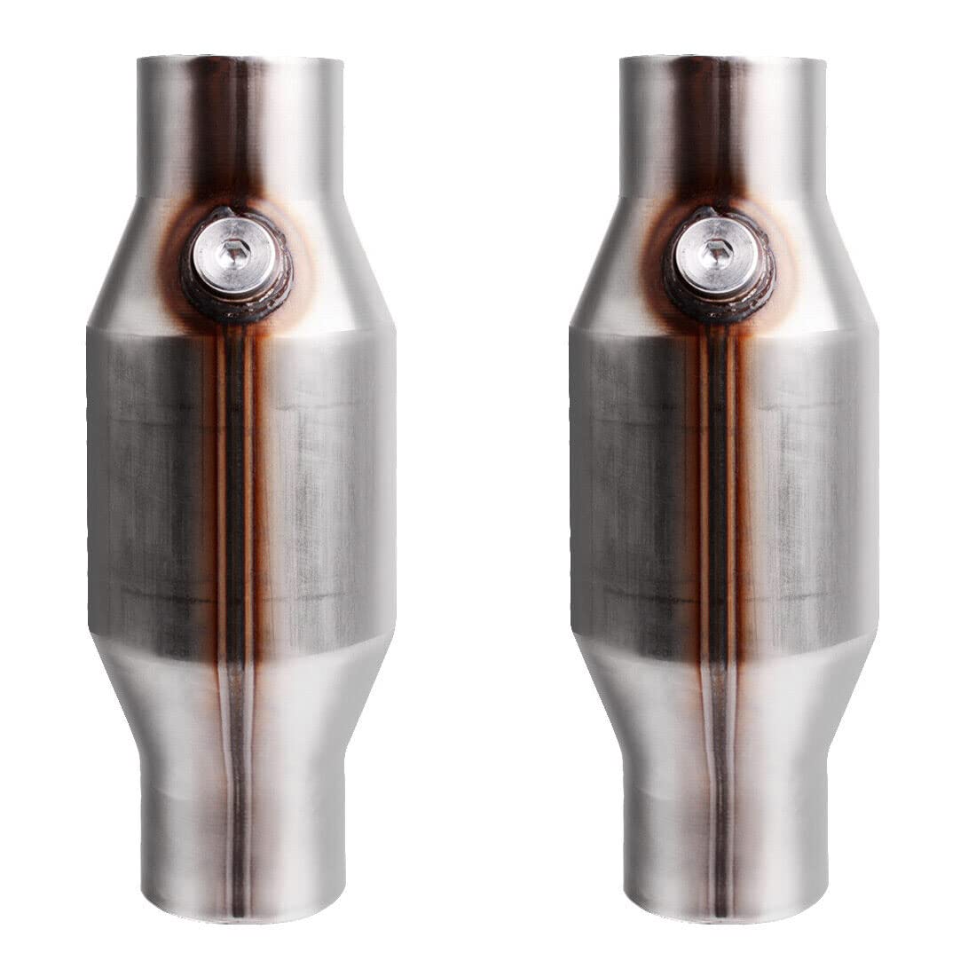 MOCW 2.5in universal front catalytic converter with universal fit for many models