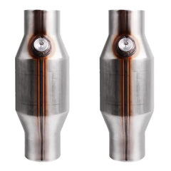 MOCW 2.5in universal front catalytic converter with universal fit for many models