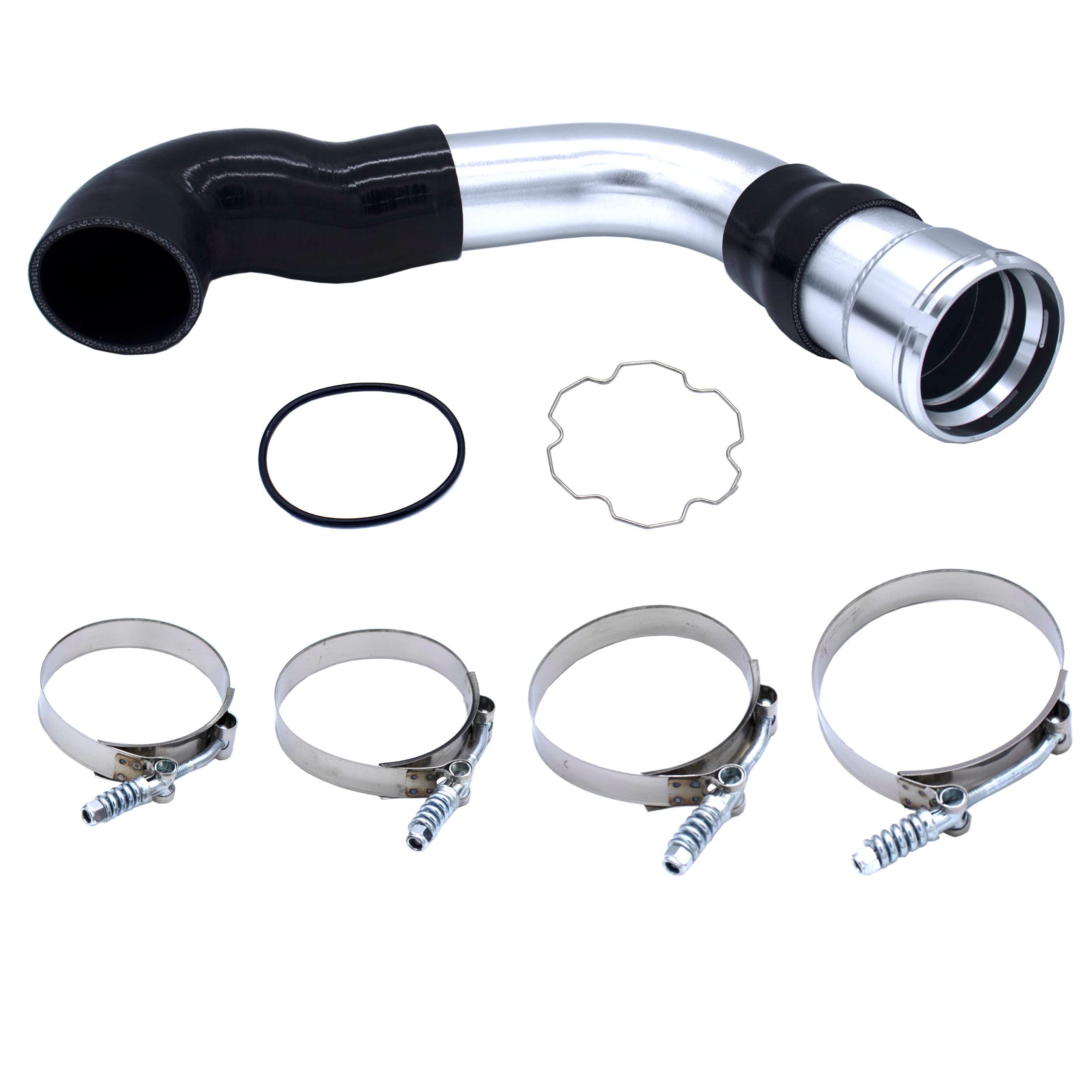 MOCW 3.5-inch cold-side intercooler pipe for Ford 6.7L Powerstroke enhances durability and seal