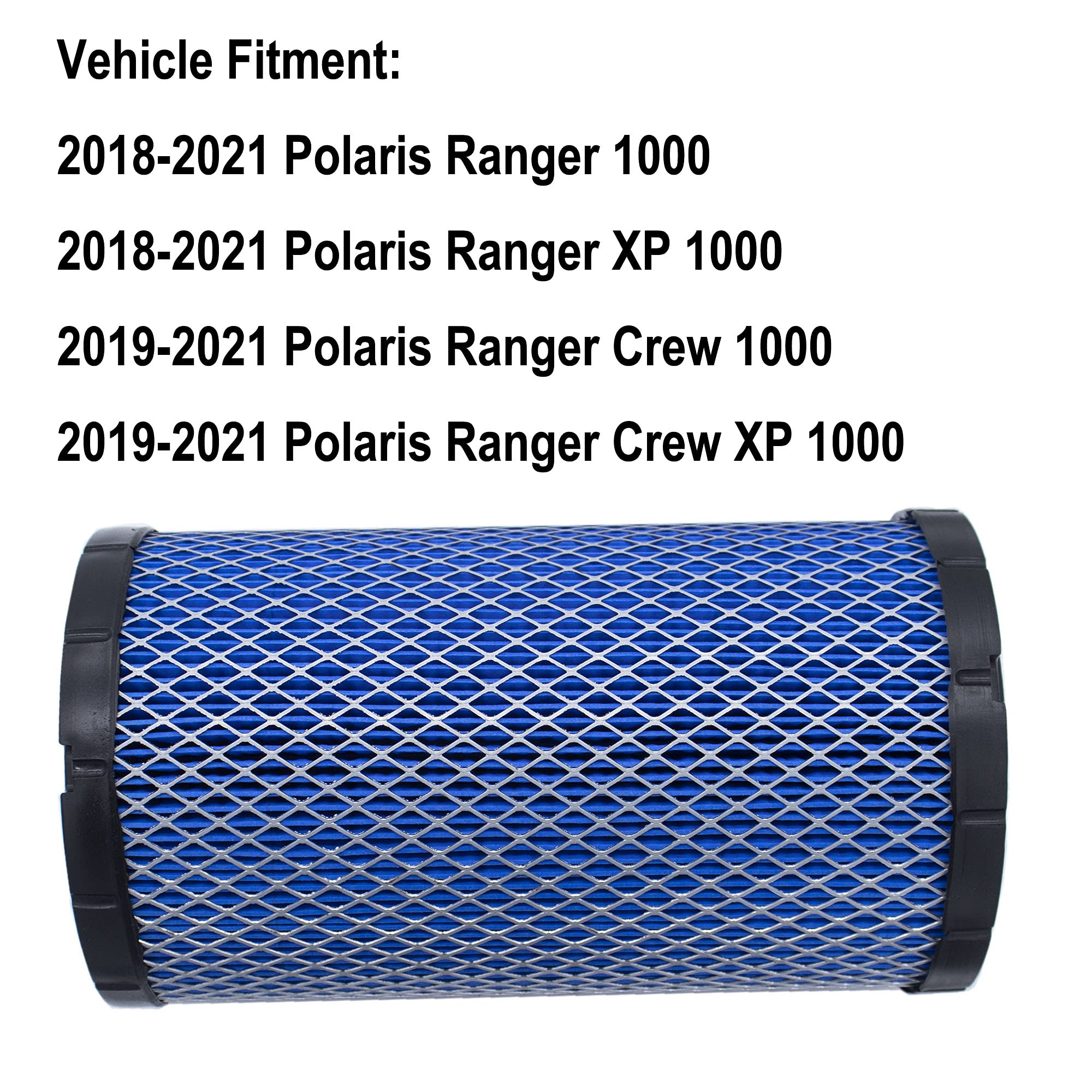 MOCW 7082265 air filter side view shows compact cartridge design for easy replacement