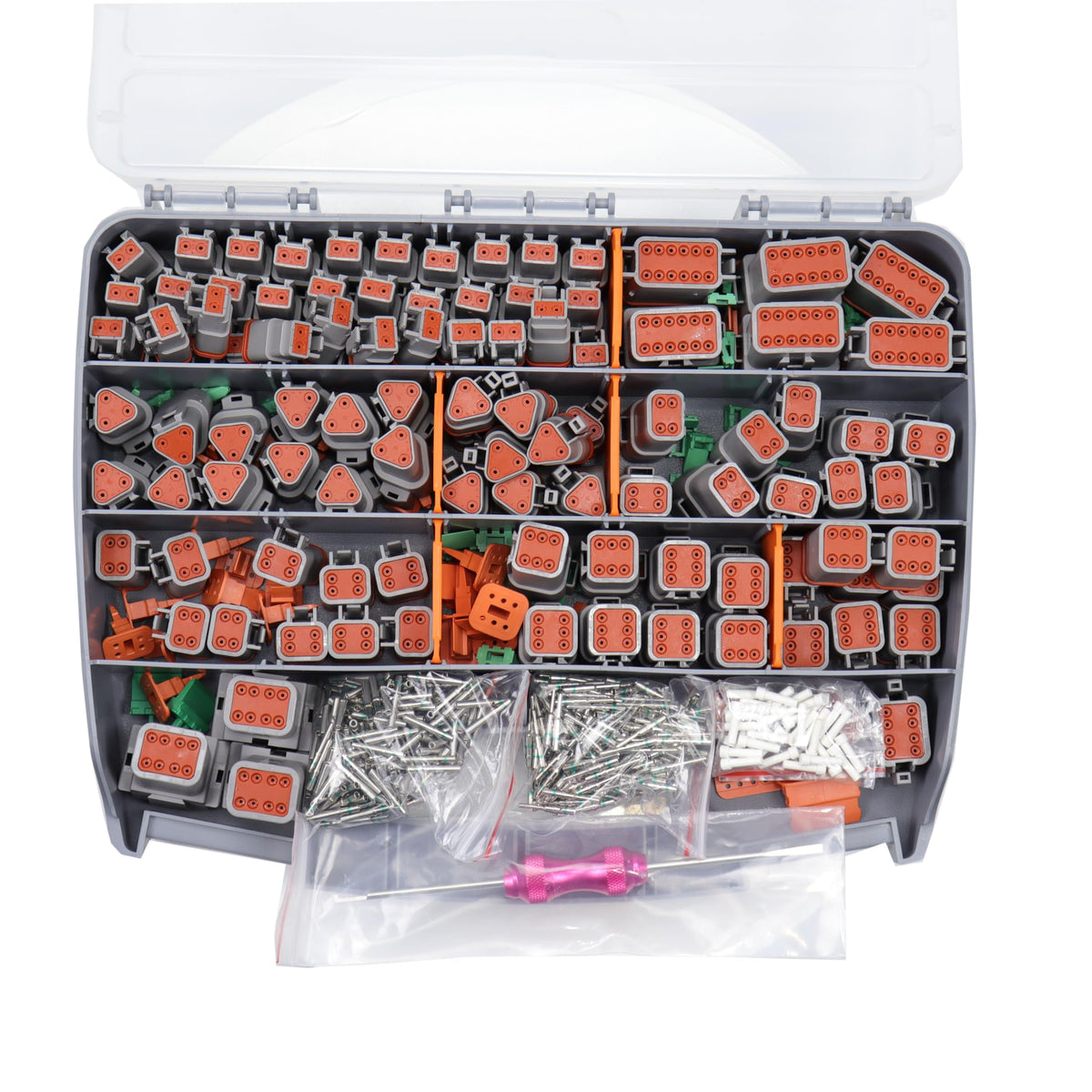 MOCW DT 2-pin connector kit for secure automotive wiring