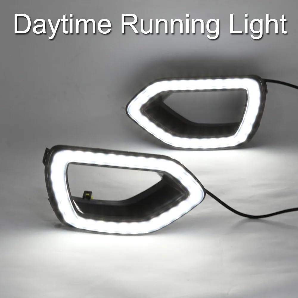 MOCW smoke LED grille lights for Charger SXT/R/T front, stylish upgrade