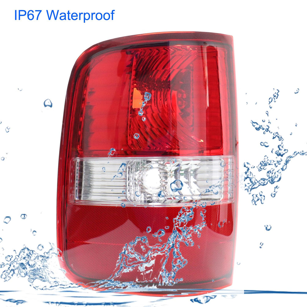 MOCW rear brake light housing right side protects against the elements.