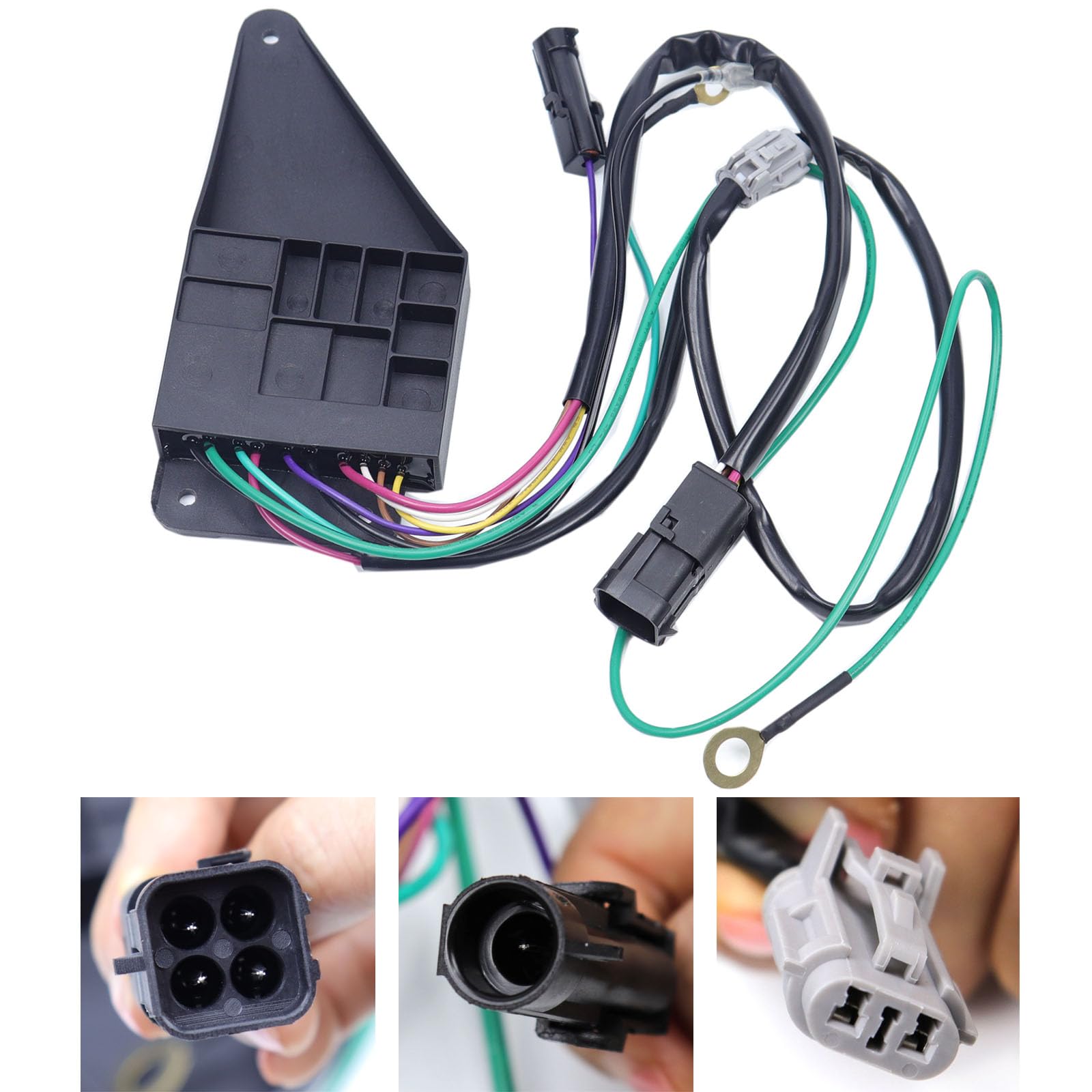 Replacement compatibility label confirms fit with Lippert Kwikee electric steps.