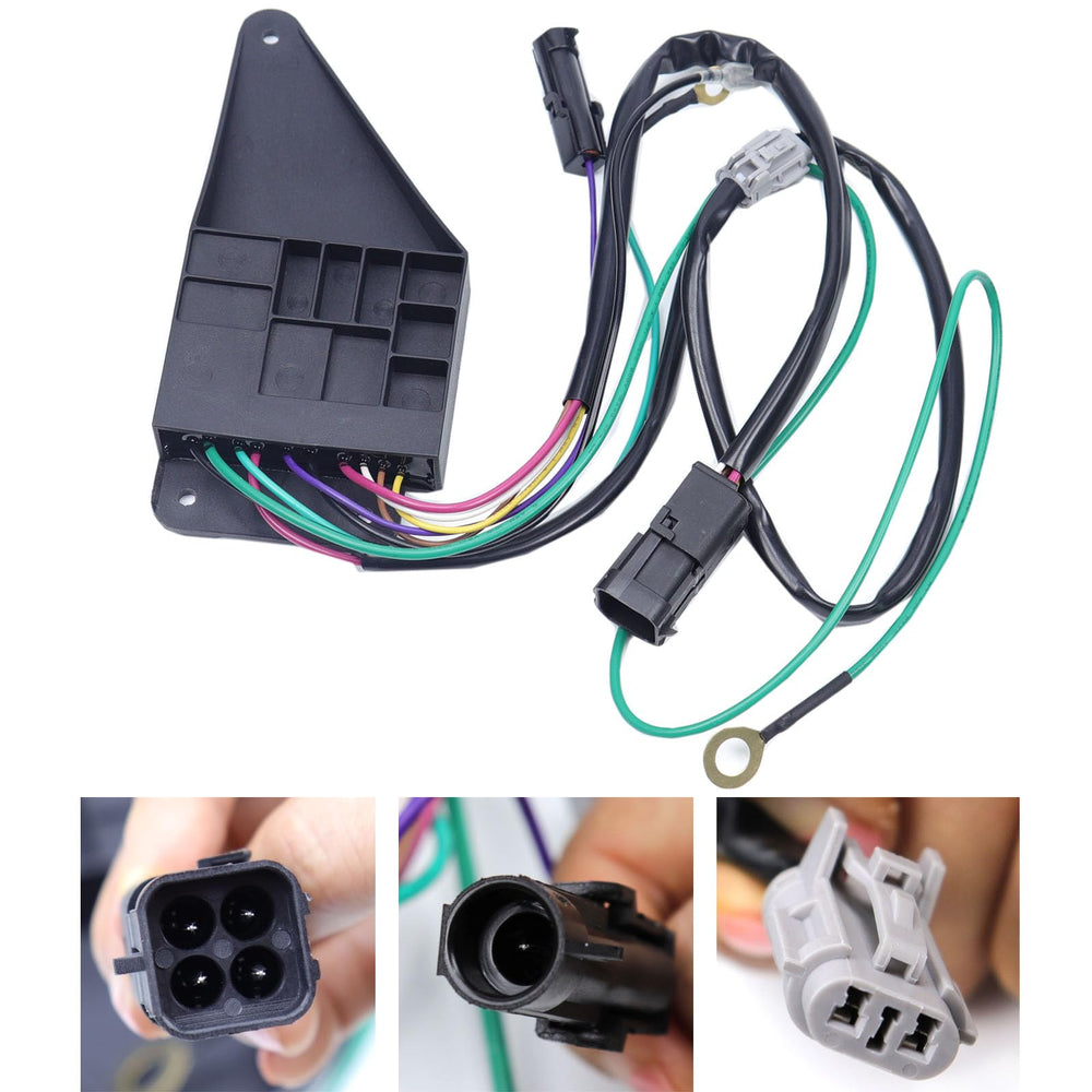 Replacement compatibility label confirms fit with Lippert Kwikee electric steps.