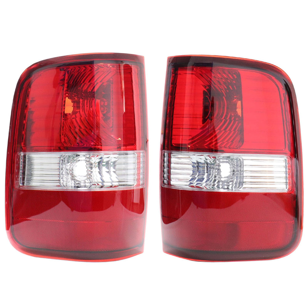 MOCW tail light left with red lens for Ford F-150 enhances rear visibility.