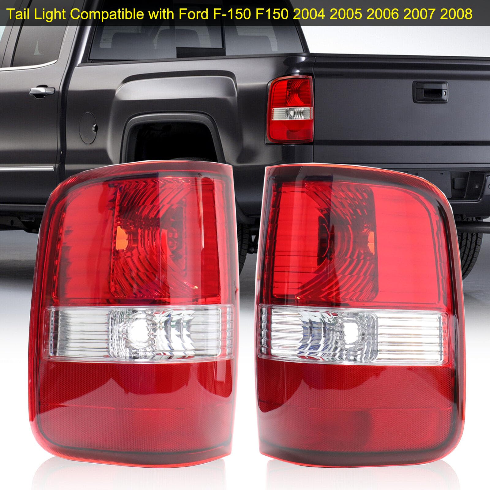 MOCW tail light red lens close-up shows crisp color and solid construction.
