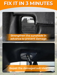 ModelAuto heavy-duty aluminum clip resists wear and corrosion.