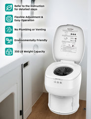 Modiwell Dry Flush R1808 sealing action demonstrates leak prevention during use