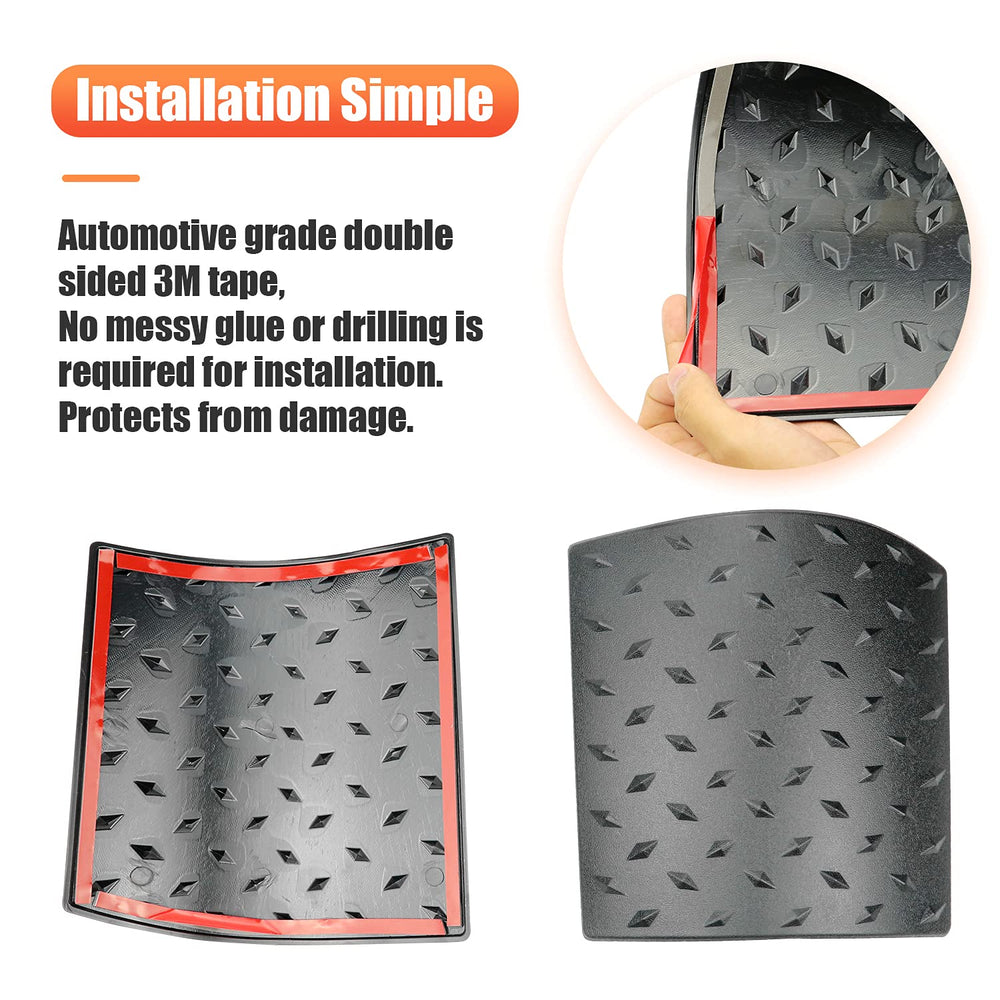 MOEBULB cowl armor on Jeep Wrangler protecting paint and concealing scratches