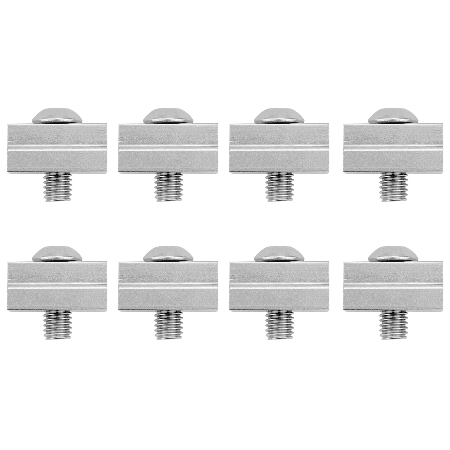 Stainless MOEBULB nuts with screws provide corrosion-resistant truck bed mounting.