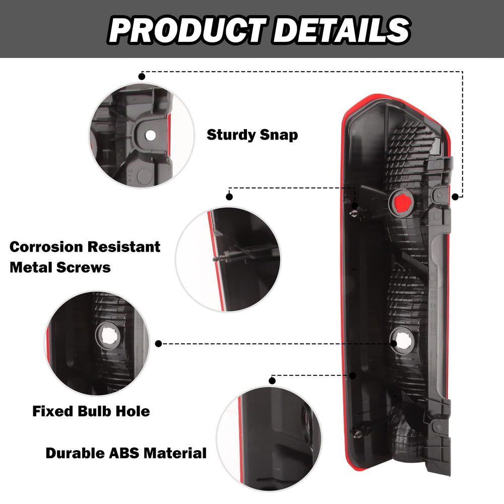MOFOAP rear tail lamp for Transit with waterproof shockproof protection