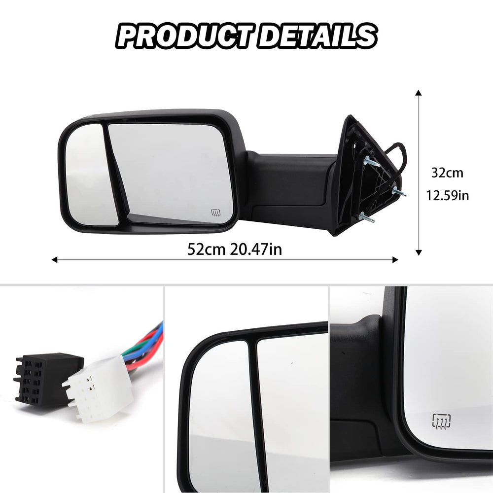 MOFOAP black textured ABS housing resists wear