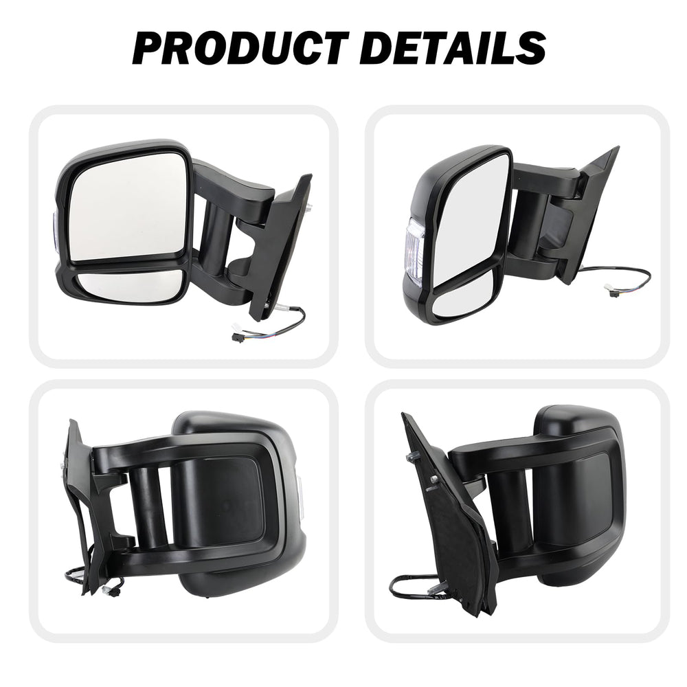 MOFOAP OEM-replacement left mirror for RAM Promaster ensures proper fit