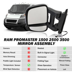 MOFOAP ProMaster mirror featuring exterior temperature sensor for conditions awareness